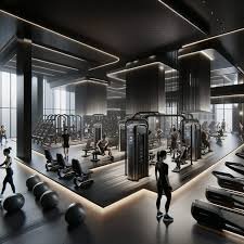 Modern gym interior design