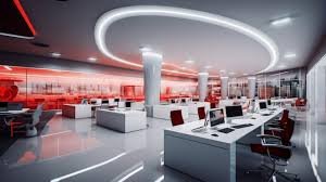 Modern Call Center Office Design