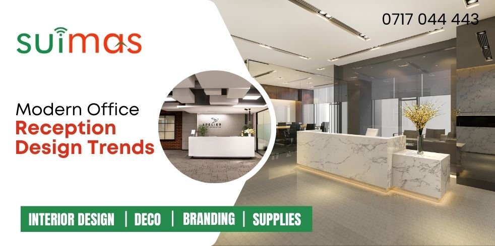Modern Office Reception Design Trends