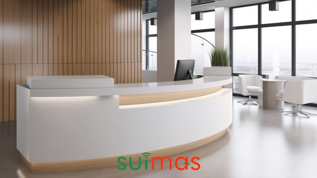 Office Reception Desk Design
