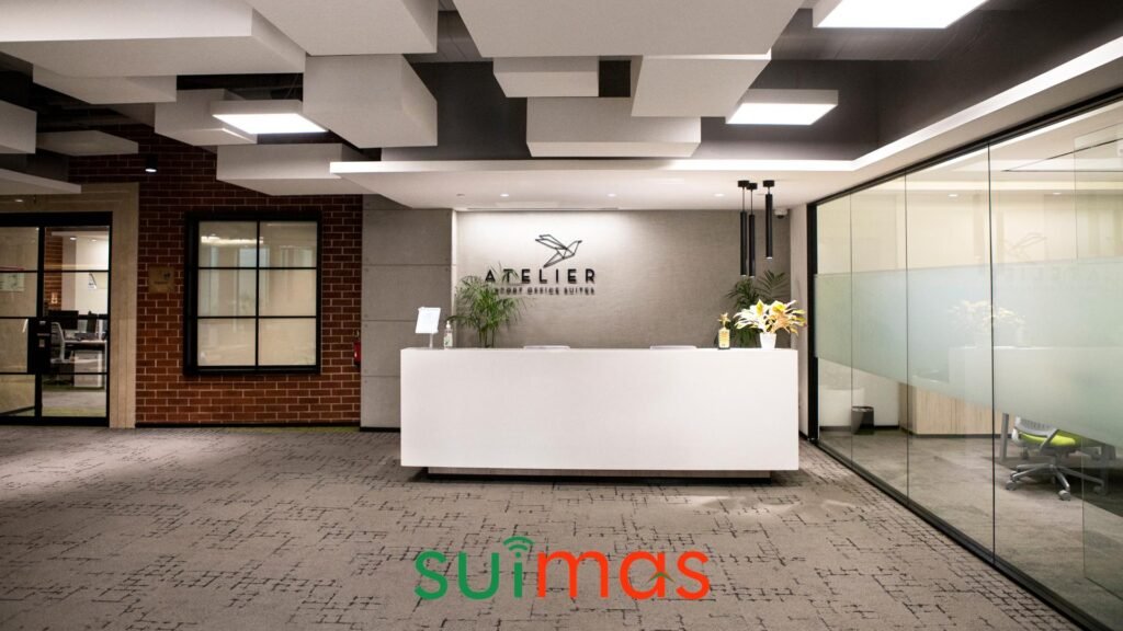 gym reception area design