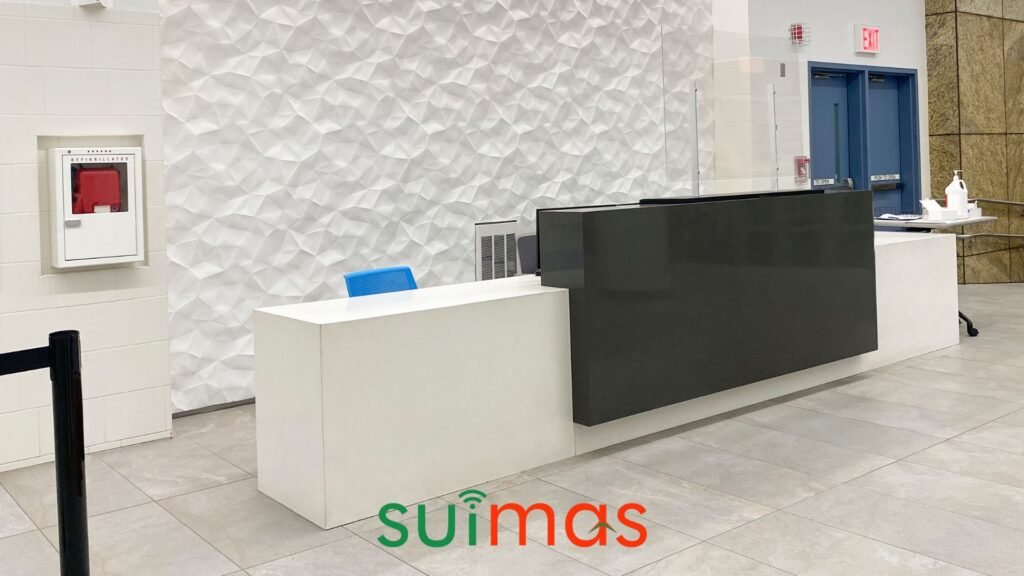 Hospital Reception Desk Design