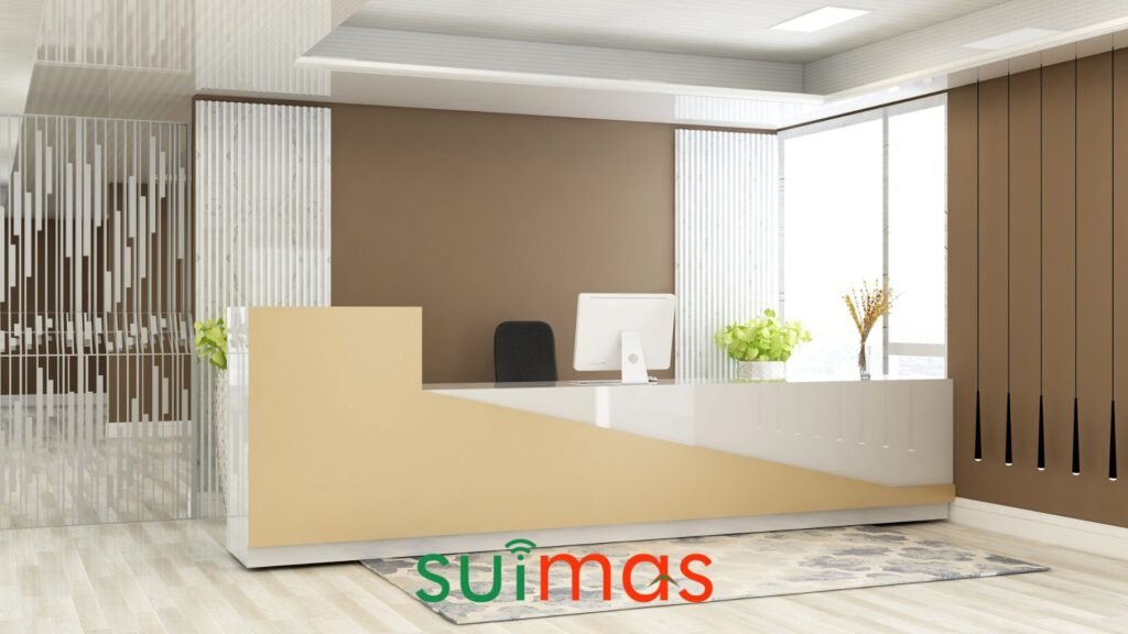 Hospital Reception Desk Design