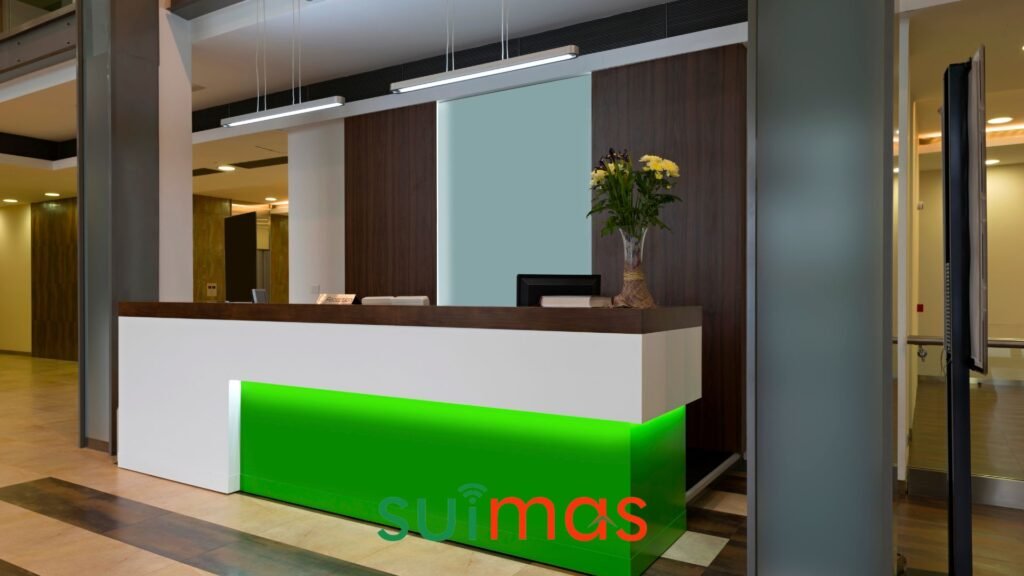 Modern Office Reception Design