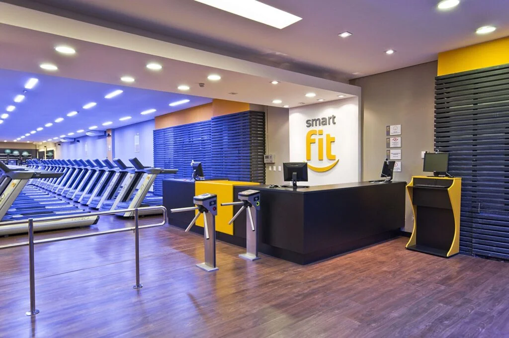 Gym Reception Designs, Custom Gym Reception, Fitness Reception Design, Gym Interior Design.