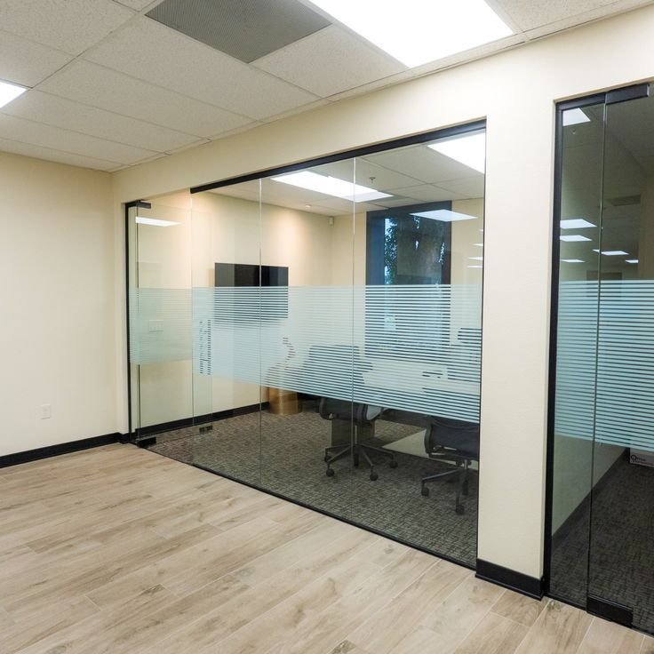 Frameless Aluminum Glass Partitions,