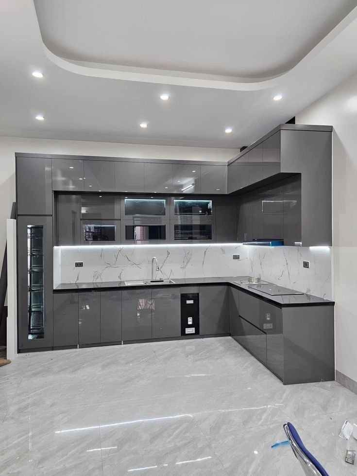 Modern Kitchen Interior Design.