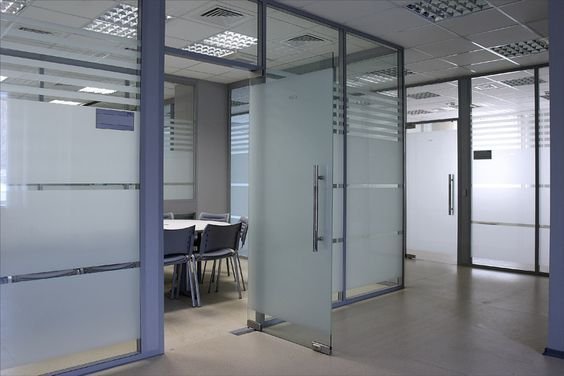 Soundproof Glass Office Partitions.