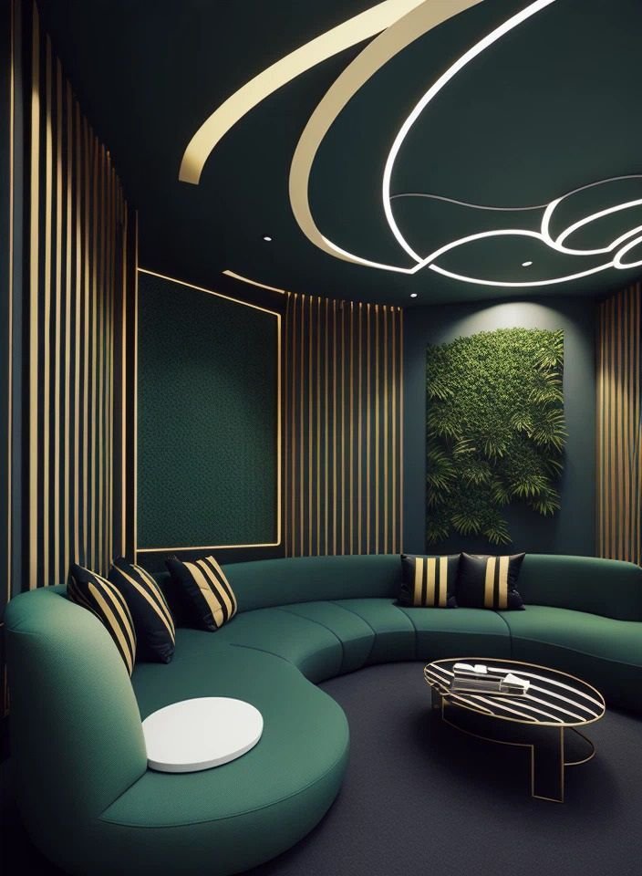 VIP Lounge Interior Design.