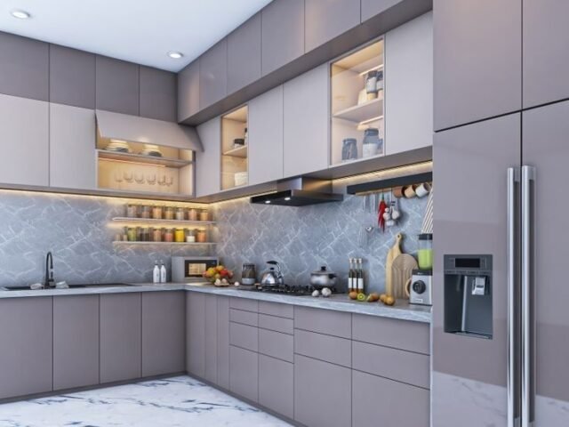 Wall-to-Wall Kitchen Storage Units