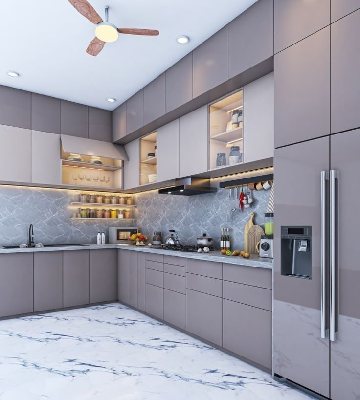Wall-to-Wall Kitchen Storage Units