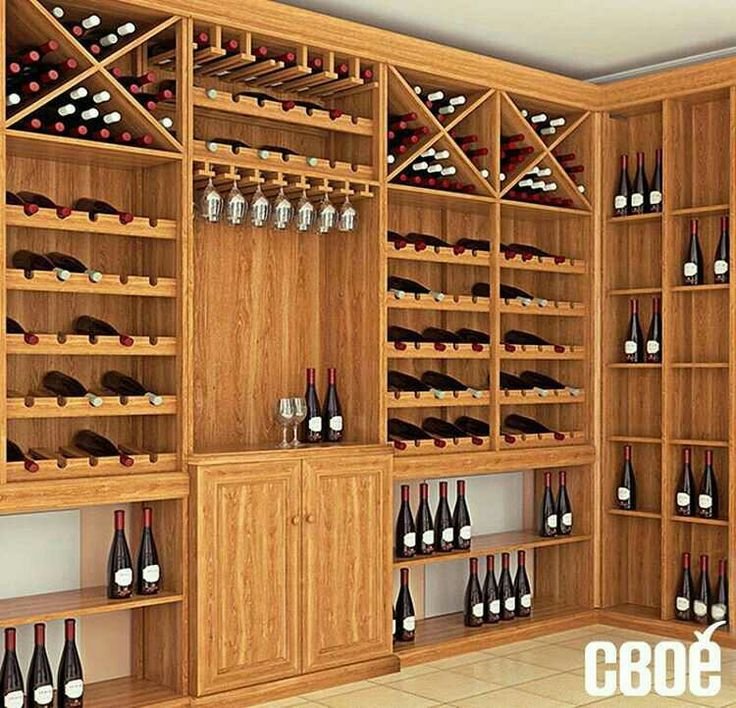 Wines and Spirits Storage Cabinets.