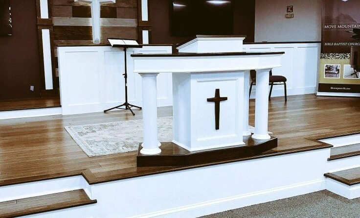 Church Altar and Stage Design
