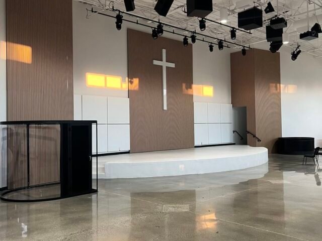 Church Interior Designers.