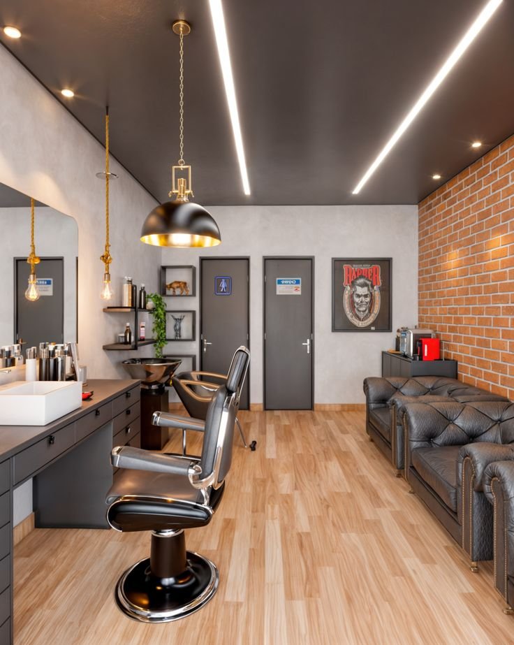 Classic Barbershop Interior Designers