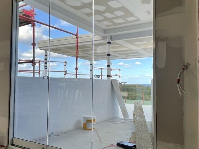 Frameless Bifold Glass Doors
