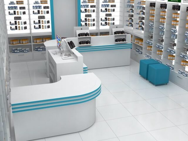 Pharmacy Interior Design.