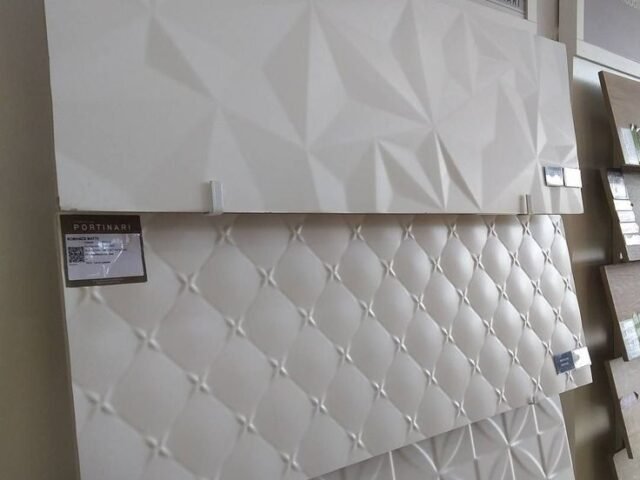 Waterproof 3D Wall Panels for Bathrooms.