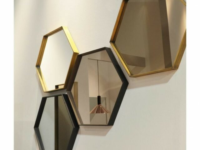Beveled Hexagonal – 60cm Mirror