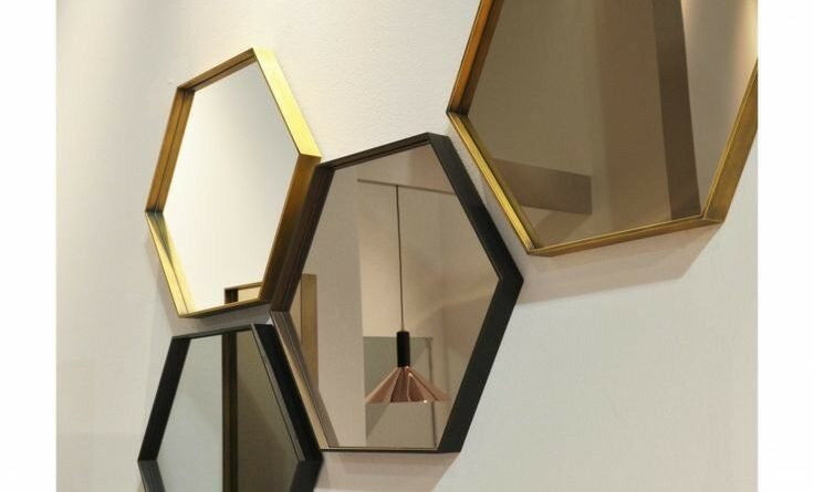 Beveled Hexagonal – 60cm Mirror