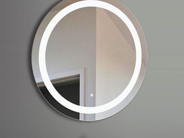 Circular Frameless – 80cm Mirror