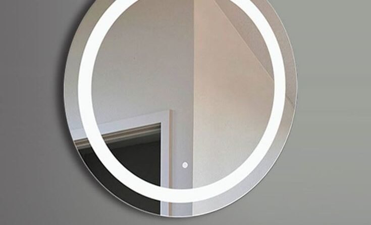 Circular Frameless – 80cm Mirror