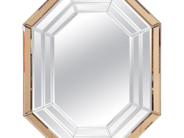 Beveled Octagonal mirror– 90cm