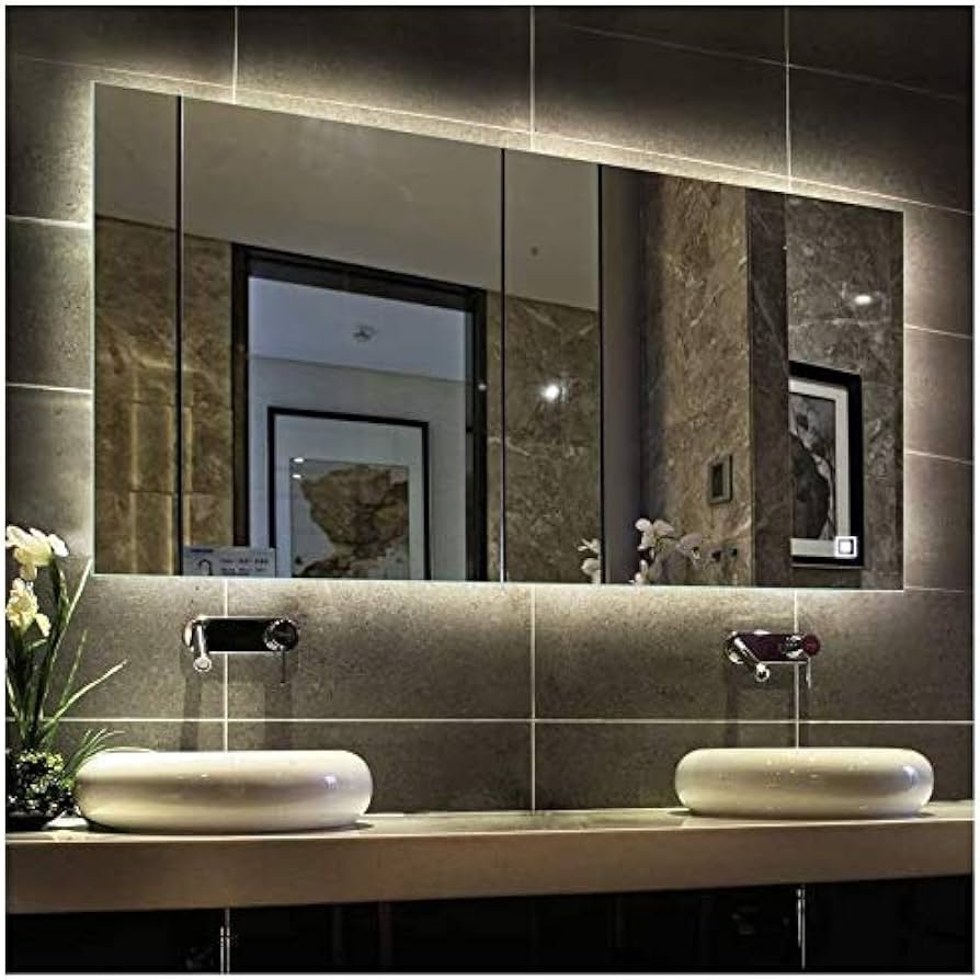 Dimmable LED Bathroom Mirror