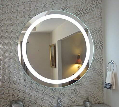 Round LED Bathroom Mirror