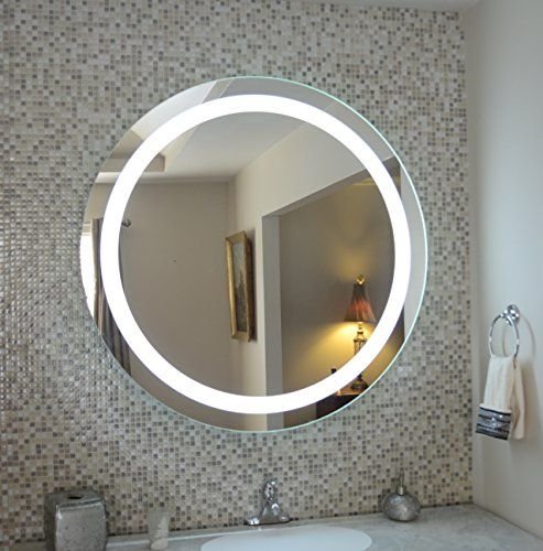 Round LED Bathroom Mirror