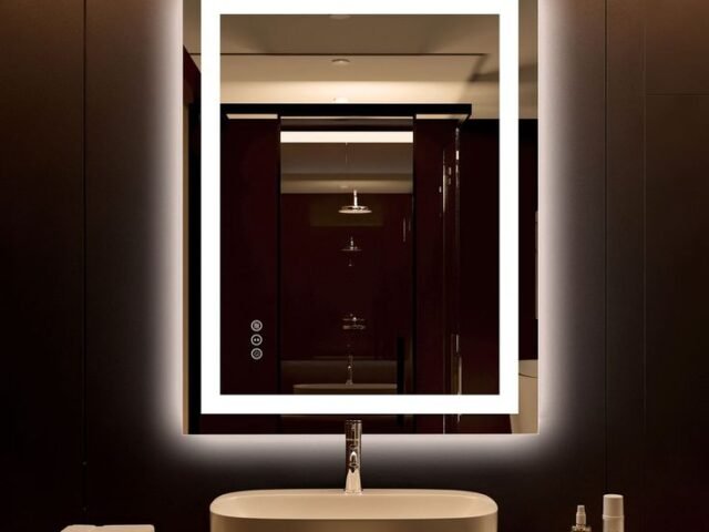 Frontlit Abrit LED Mirror – AG056L 50/70cm