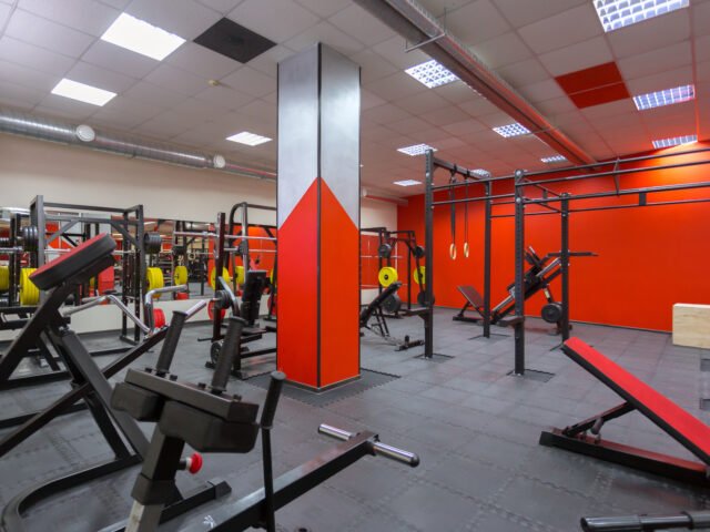 Equipments in the gym
