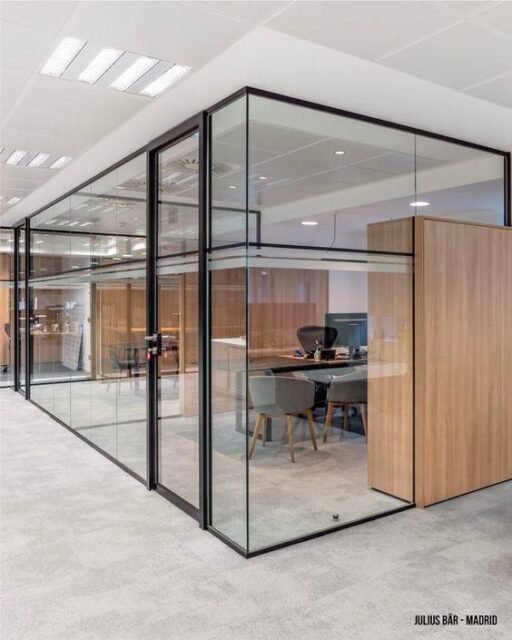 Cost of aluminium and glass partitions in Kenya