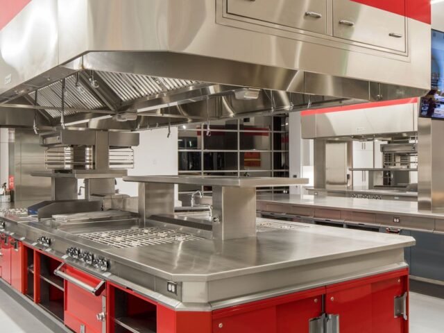 hotel and restaurant kitchens