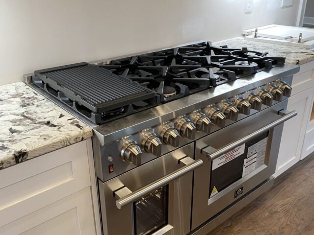 Combined Gas Range Cooker