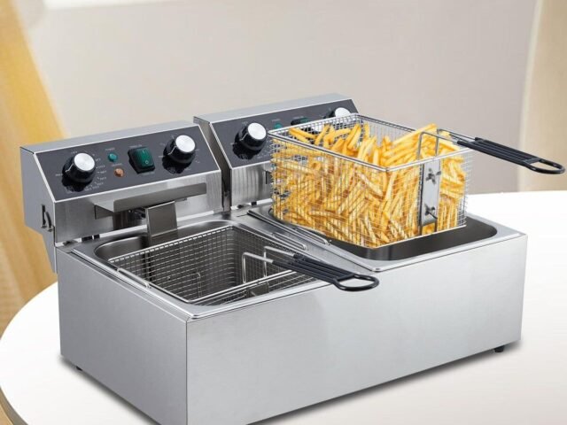 Double Tank Deep Fryer