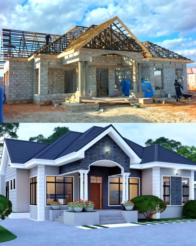 House construction services in Kenya by house