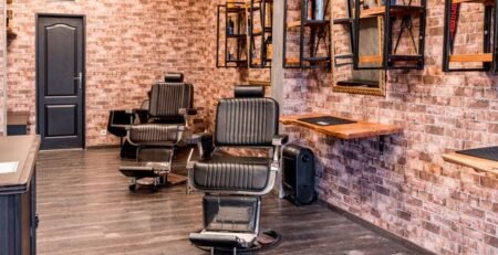 Barbershop & Spa Interior Design in Kilimani