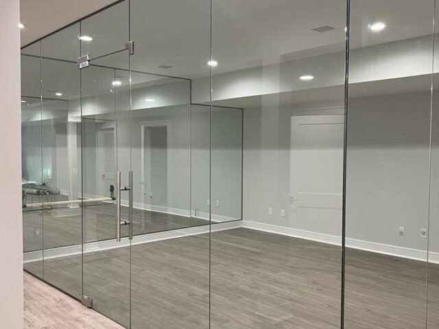 Toughened Glass Partition Cost