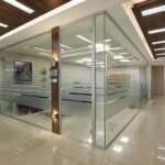 Frameless glass partition cost