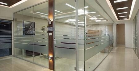 Frameless glass partition cost