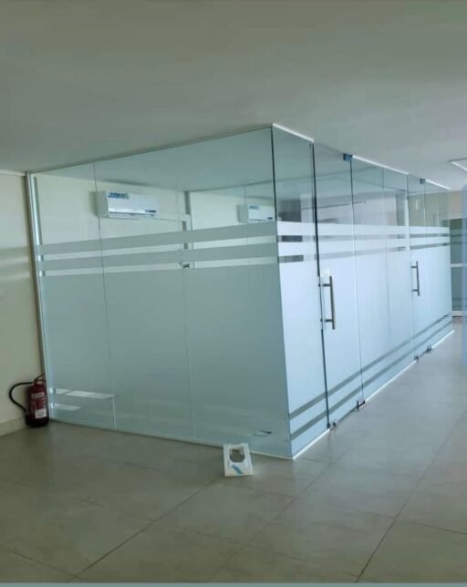 Toughened Glass Partition Price Per Square Metre in Kenya