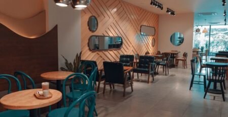coffee shop interior design Suimas Interiors