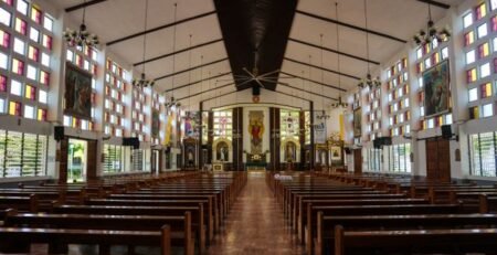 modern church interior design Suimas Interiors