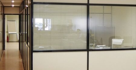 Suimas Interiors Aluminium-Framed Glass Office Partitions