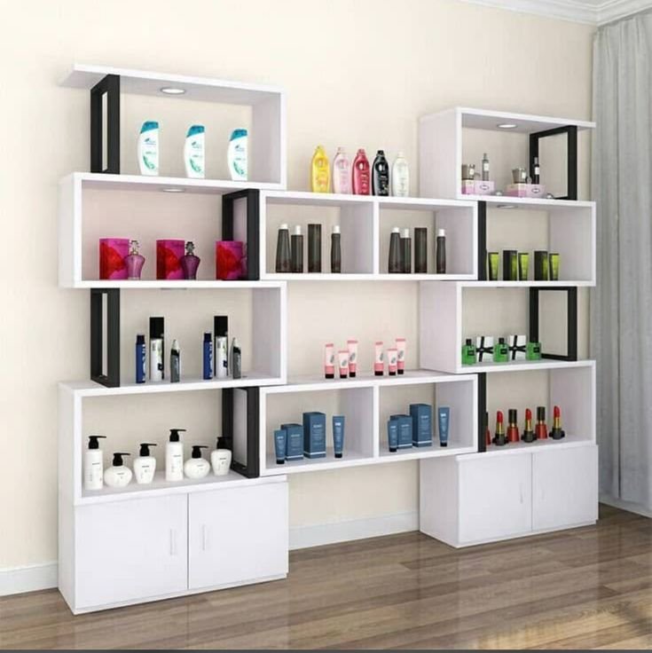 Suimas Interiors Shelving Installation Services for Beauty Product Shops
