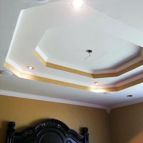Suimas Interiors Tray Ceiling Installation