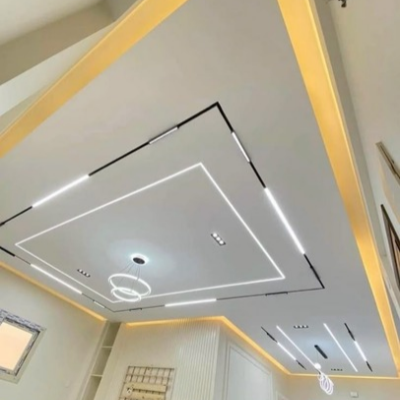 Flat Gypsum Ceiling Designs