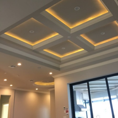 Tray gypsum ceiling designs