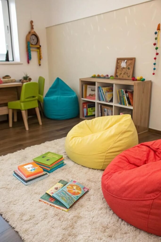 kids playroom Reading and Quiet Zone